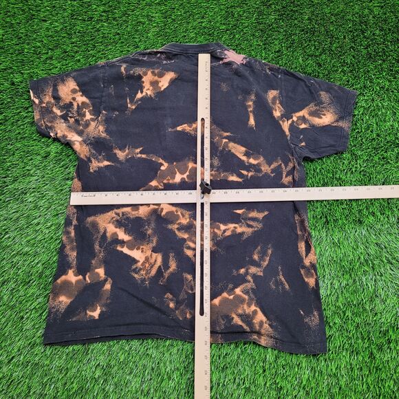 Jimmy-Hendrix Colorful Shirt Womens Large 20x26 Black - Picture 5 of 12